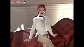 Secretary nylon footjob