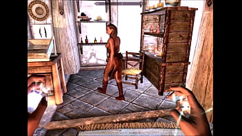 A redheaded female meets a blonde female and they fuck