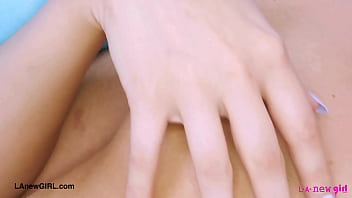 Confident & bold model naked close up