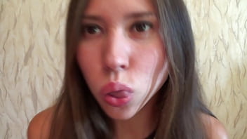 Long tongue ananta shakti licking and sucking dildo gb009