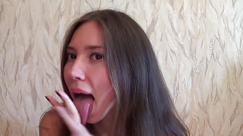 Long tongue ananta shakti licking and sucking dildo gb009