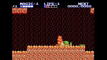 Link the defeated heroine