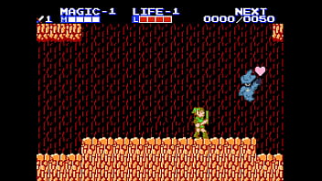 Link the defeated heroine