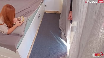 I take my dick out in front of my stepmom and she wants to suck it fucked her pussy and cum in her mouth