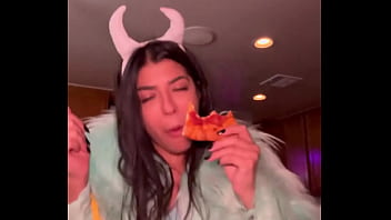 I’m actually a pizza eating monster disguised as a hot girl thanks for the invite party ajonesxxx