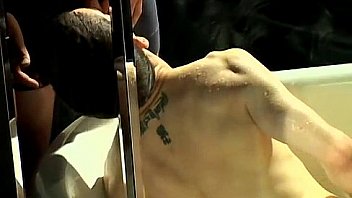 Big White Cock Masturbating Gif Frat Kaleb Scott thumbnail