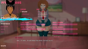 Rock paper scissors we are playing strip rock paper scissors with ochaco uraraka and we can have fun when she is naked