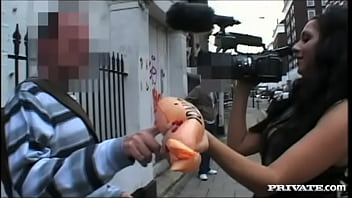 Busty avalon dresses up with ionie in a pvc costume then gets laid