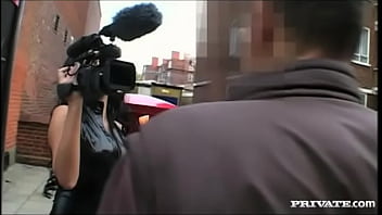 Busty avalon dresses up with ionie in a pvc costume then gets laid