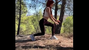 Making my buttocks more beautiful but outdoors haciendo mis nalgas más bonitas pero al aire libre#outdoorg