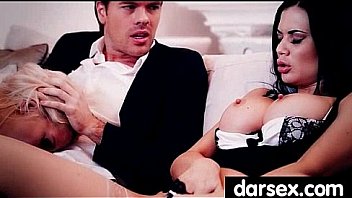 Big tits babe passionately fucked 14