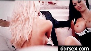 Big tits babe passionately fucked 14