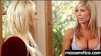 Sexy girl gives big tits lesbian an orgasm 17