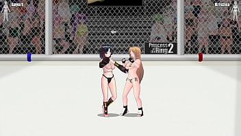 Princess of the ring 2 sayuri vs kristina