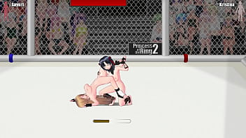 Princess of the ring 2 sayuri vs kristina