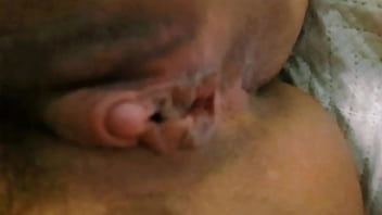 Vaginal and anal masturbation during a greedy and naughty blowjob