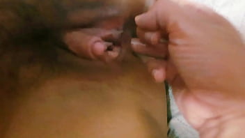 Vaginal and anal masturbation during a greedy and naughty blowjob