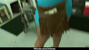 Amateur has sex for some quick cash 13