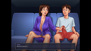Let's play summertime saga blowjob on the couch