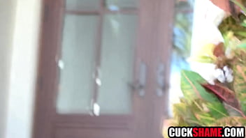 Cuck husband doesn't mind wife cheating on him