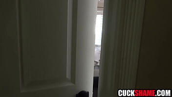 Cuck husband doesn't mind wife cheating on him