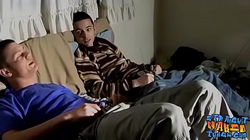 Young Straight Men Masturbate Together thumbnail