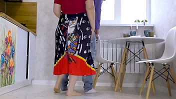 Big ass milf celebrates a new day with a dick in her ass