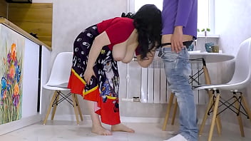 Big ass milf celebrates a new day with a dick in her ass