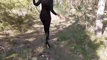 Milf walks in pantyhose and high heelsthere's nothing sexier than watching a woman walk in pantyhose and high heeled sho