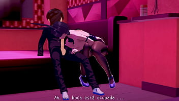 Milf vestida de conejita caliente