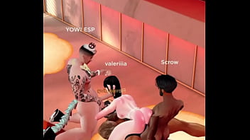 Putita cogida en una fiesta por negros