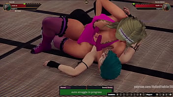 Remiel vs bambi nf3d female mma combat dojo femdom