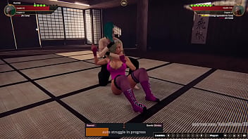 Remiel vs bambi nf3d female mma combat dojo femdom Remiel vs bambi nf3d female mma combat dojo femdom