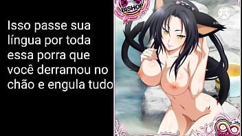Kuroka faz de você seu cãozinho de estimação pet play cei assplay