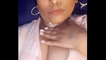 Crystal bedase playing with her tits