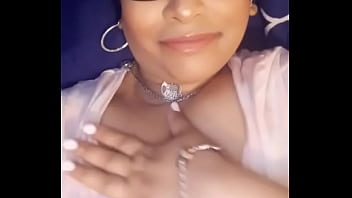 Crystal bedase playing with her tits