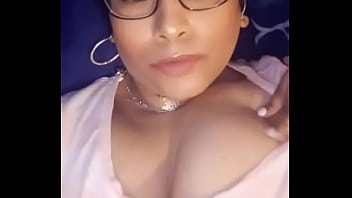 Crystal bedase playing with her tits