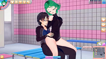 Tatsumaki does a quickie gets creampied