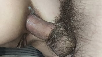 Deep anal invasion in her virgin hole – slow stretch & cum inside”