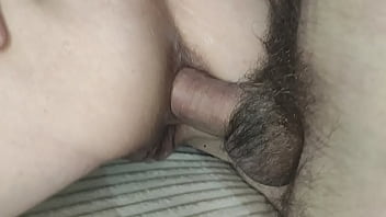 Deep anal invasion in her virgin hole – slow stretch & cum inside”