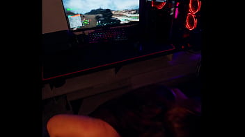 Playing battlefield while getting a blowjob i stopped playing and went to fuck my friend