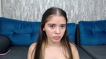 Stepsisters blowjob fuck and cum on chest