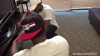 Giselle leon gets dicked behind a dumpster rome & moe team up