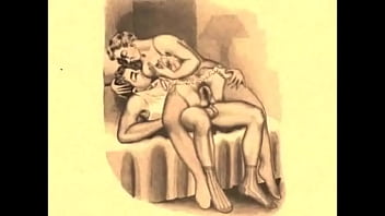 Retro erotic art