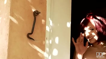 Flirty on the terrace