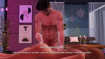 Boyfriend massages girlfriend then fucks her afterwards