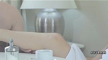 Tiny teen gets fucked hard