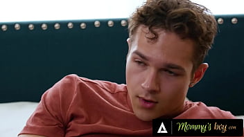 Big titties milf takes her stepson cock deep in her ass