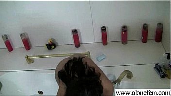 Alone horny girl love sex toys for masturbation clip 02