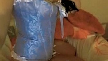 Sweet brunette milf dildoing pussy and squirt